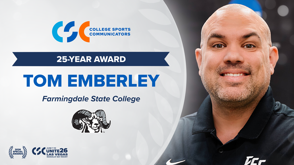 2026 Special Awards Salute: Tom Emberley - 25-Year Award